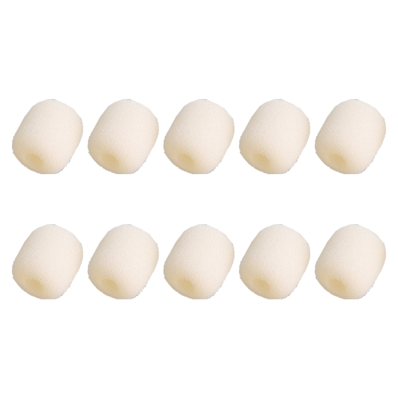 Microphone Capsule - 10pcs Wireless Lavalier Microphone Sponge Cover