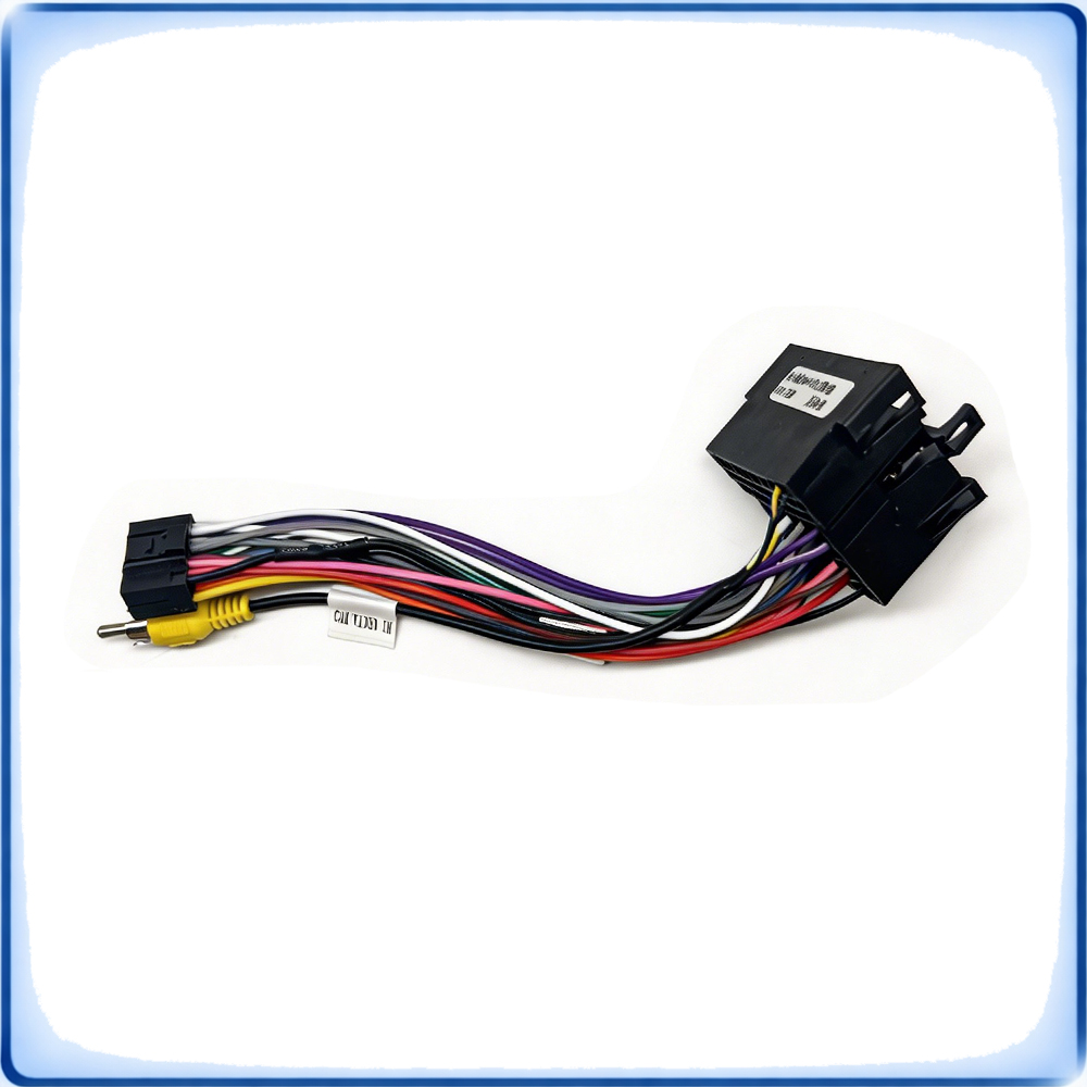 Audio Cable Rca - ISO to 16Pin Car Radio Wiring