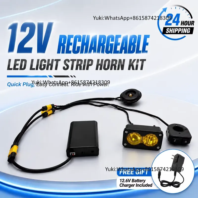 Speaker Kit - Wintai-Tech 12V Rechargeable LED Lighting System