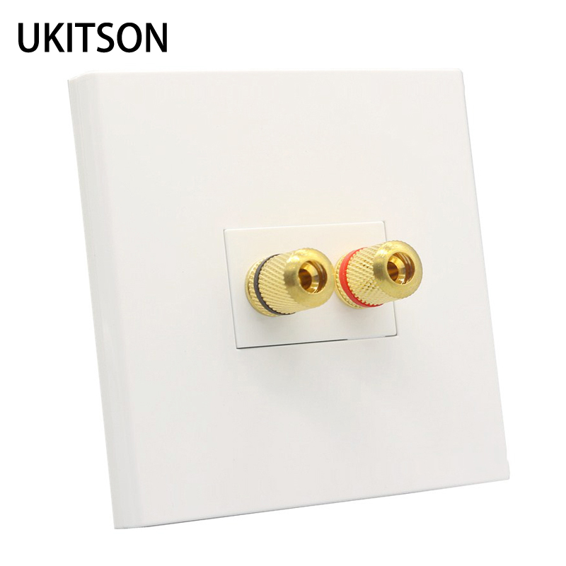 Banana Plug - Audio Speaker Wall Panel Terminals Banana