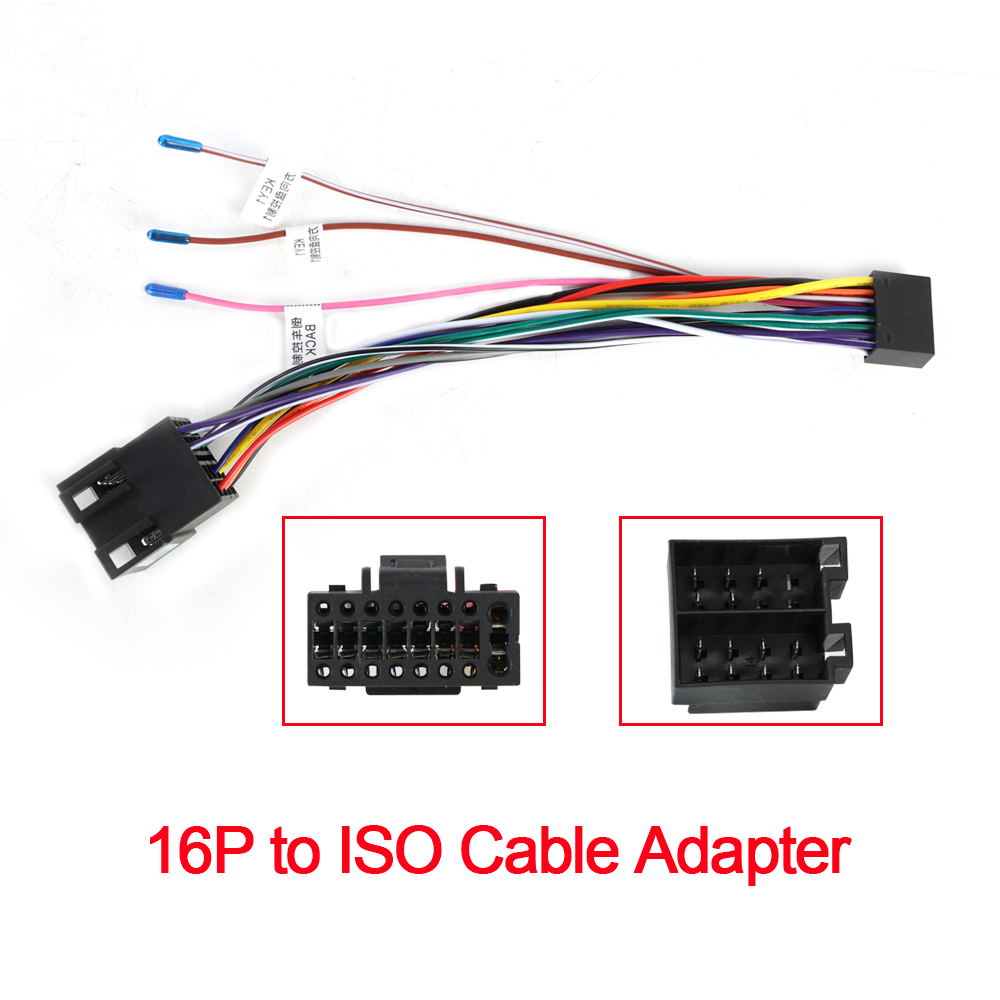 Audio Cable Rca - 16 Pin Plug Cable ISO Standard