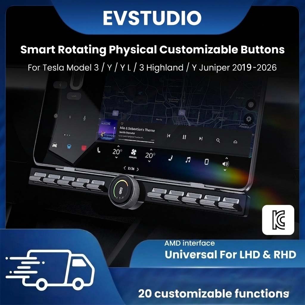 Knob Aluminum - Newest 3.0 Multifunction Rotating Physical Customizable