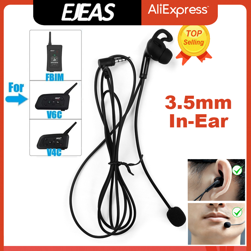 Audio Interface - EJEAS FBIM Handsfree Referee Headset 3.5mm
