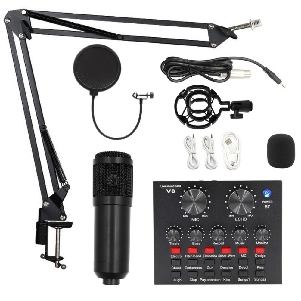 Condenser Microphone Kit - BM800 Condenser Microphone Kit Streaming Mobile