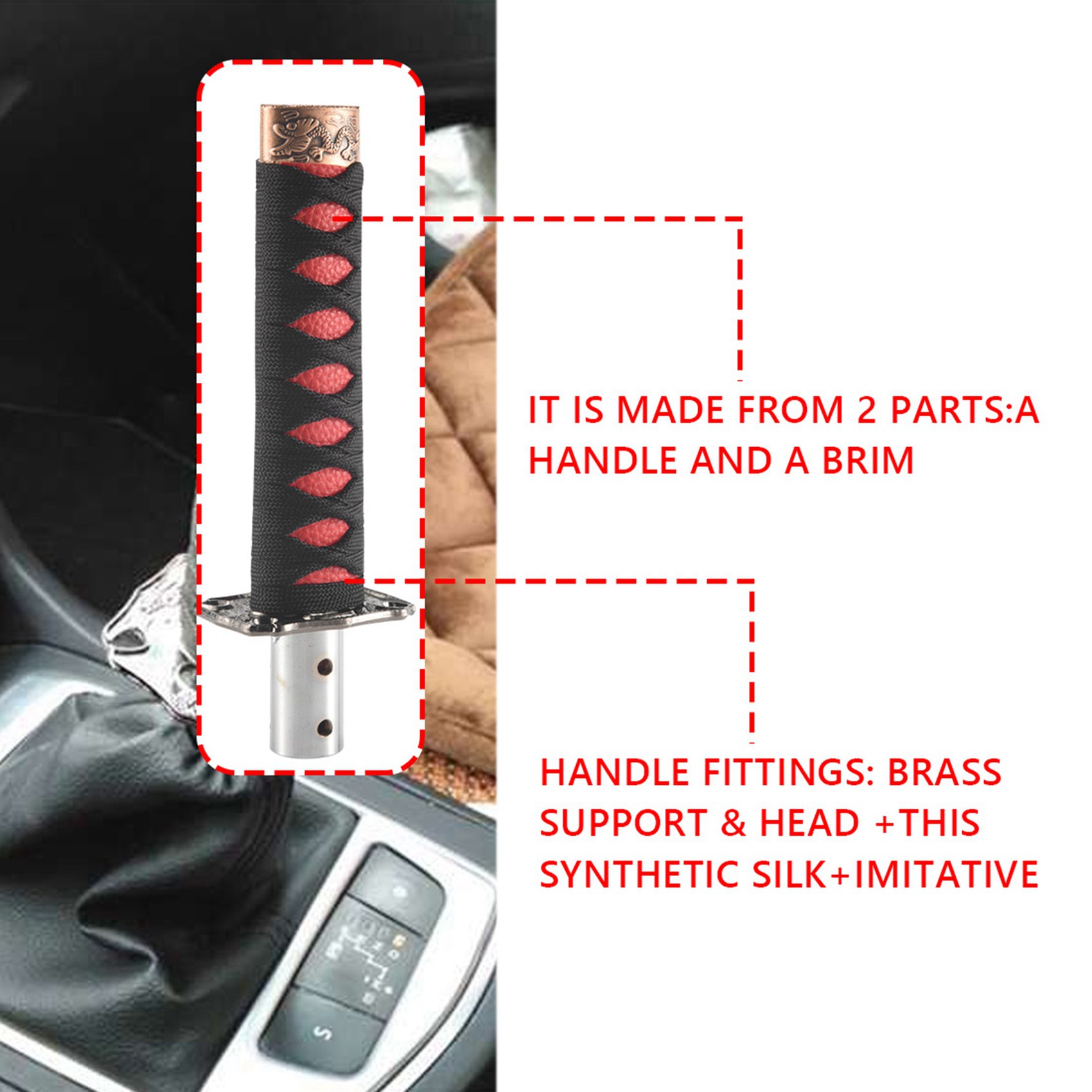 New Universal Samurai Sword Ge - огляд і ціна Knob Aluminum