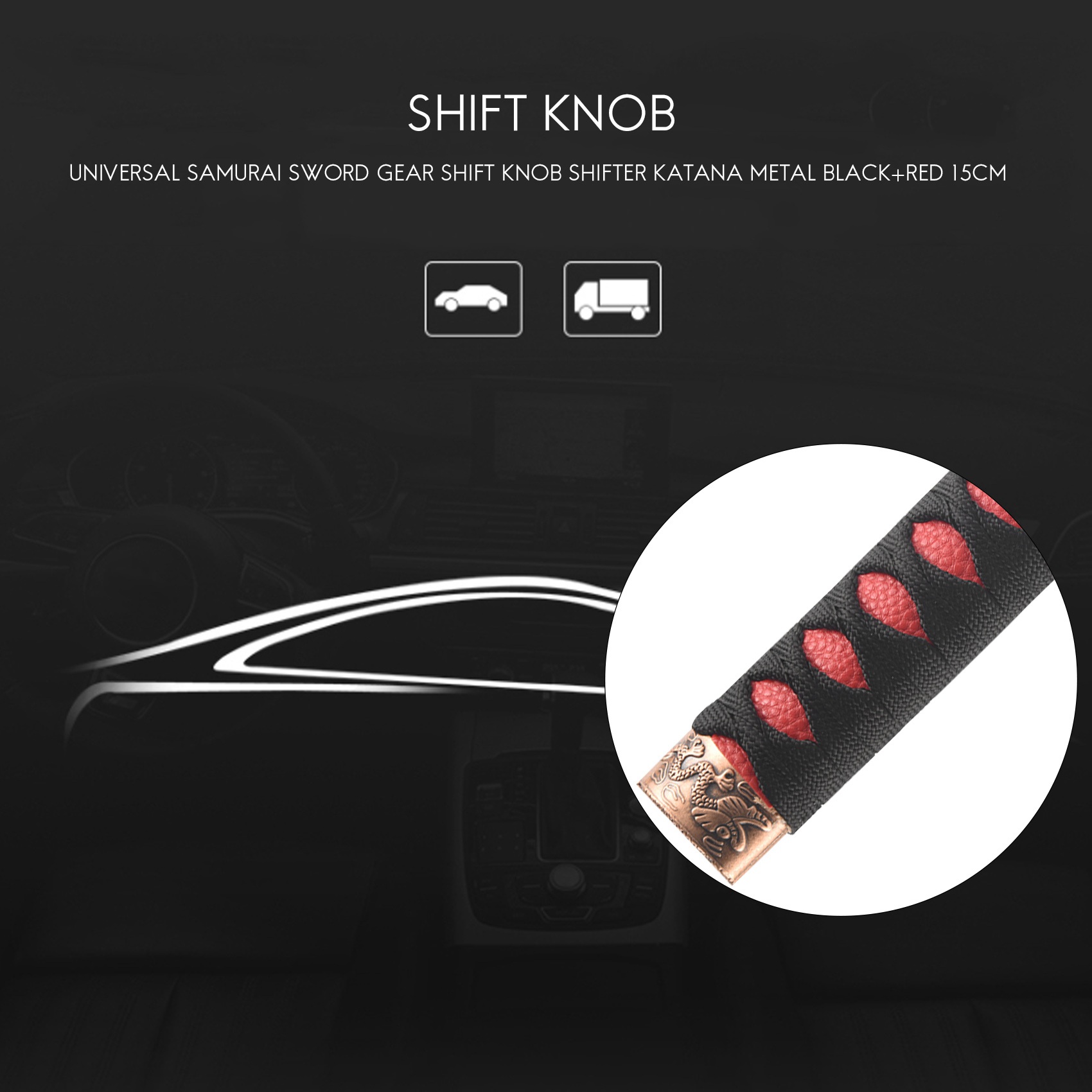 New Universal Samurai Sword Ge - огляд і ціна Knob Aluminum