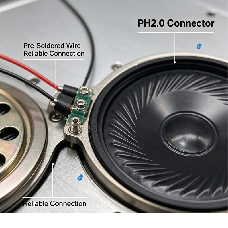 2pcs New Ultra-thin Speaker 8  - огляд і ціна Speaker Wire