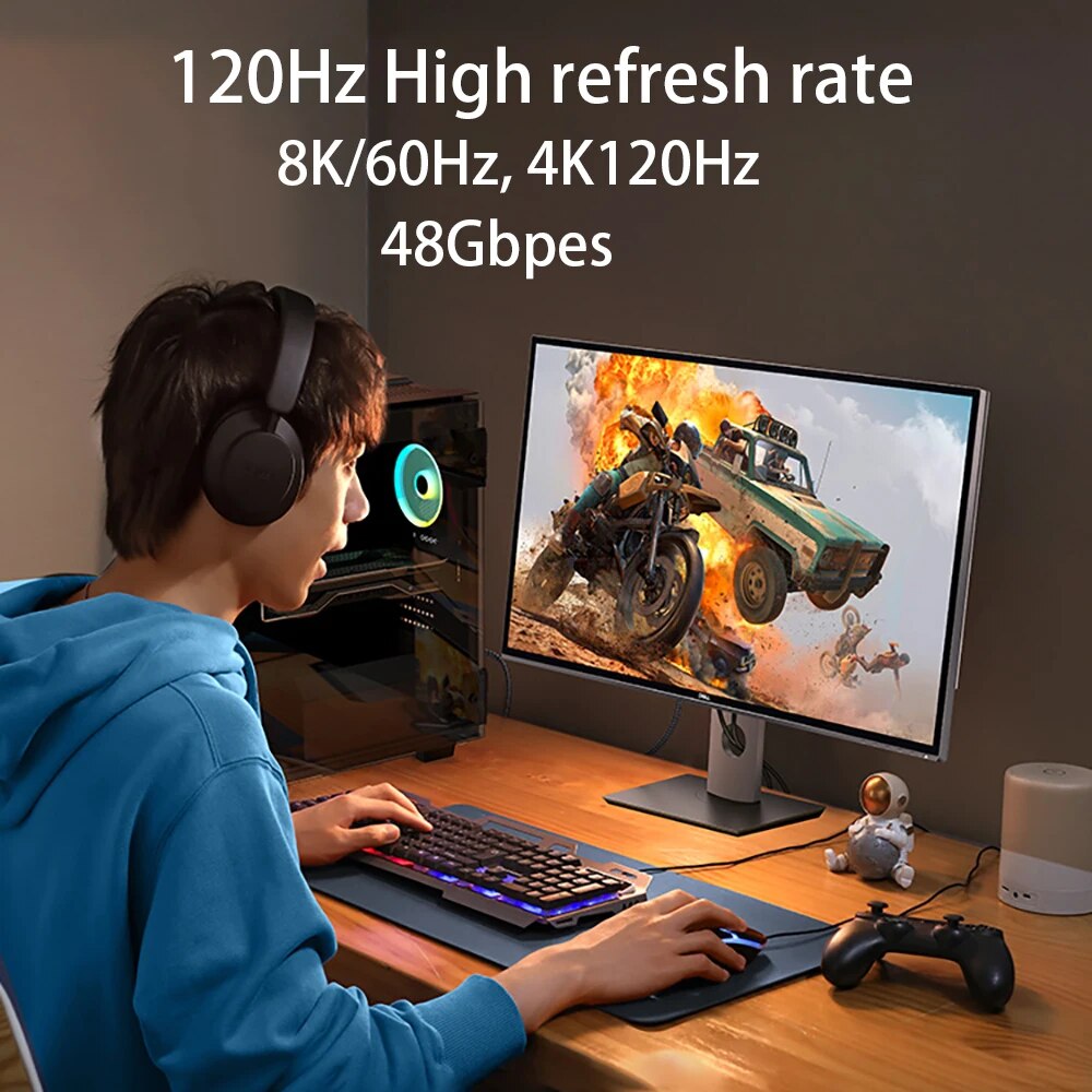HDMI-Compatible 2.1 Cable Ultr - огляд і ціна Mdi Cable