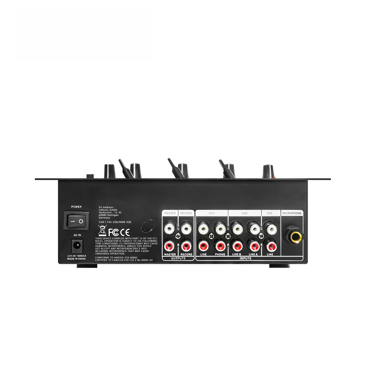 4-Channel DJ Mixer, Profession - огляд і ціна Audio Interface