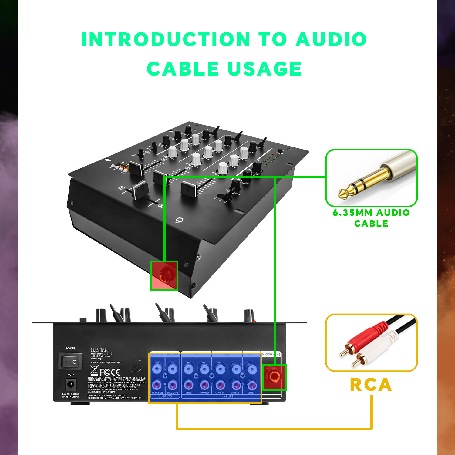 4-Channel DJ Mixer, Profession - огляд і ціна Audio Interface