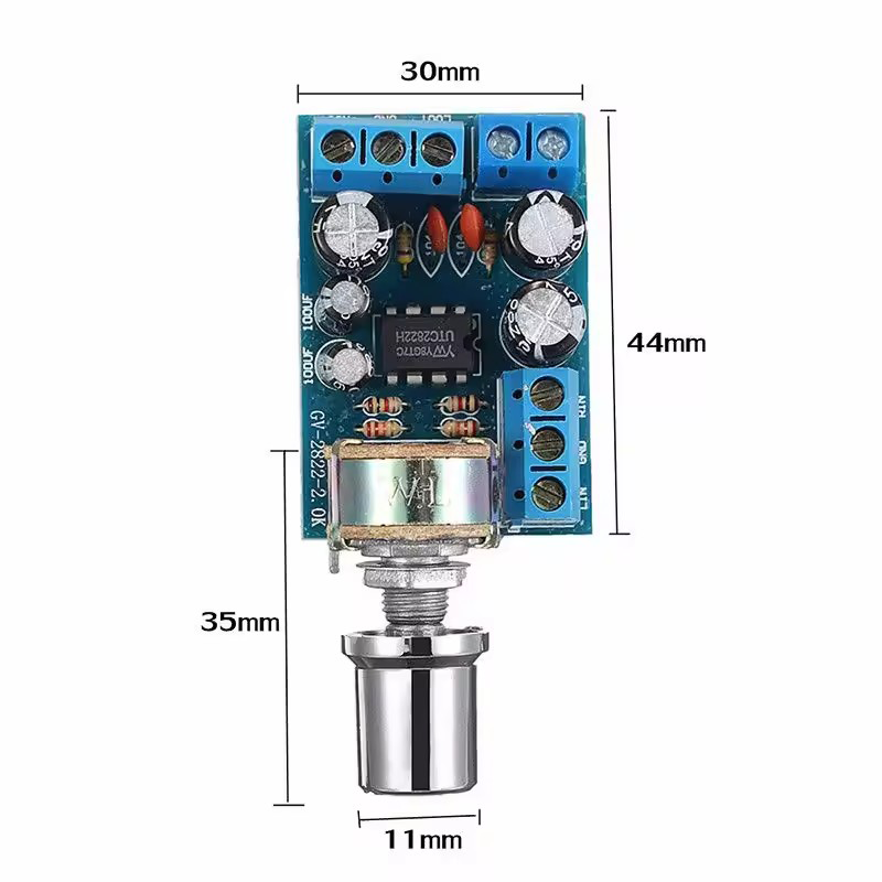 TDA2822 TDA2822M Mini 2.0 Chan - огляд і ціна Volume Control Board