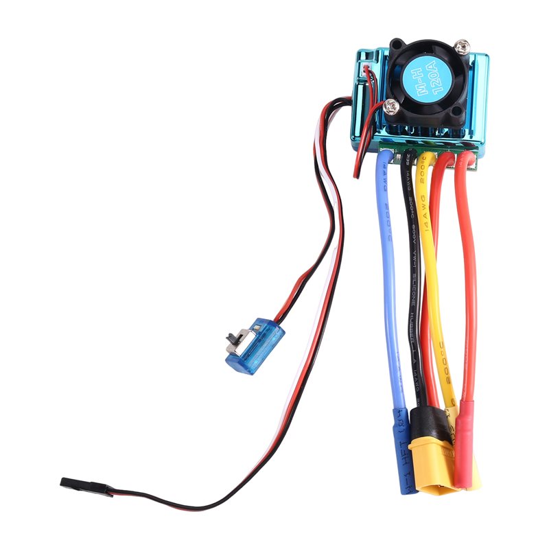 WOWFU-120A Brushless ESC Speed - огляд і ціна Banana Plug