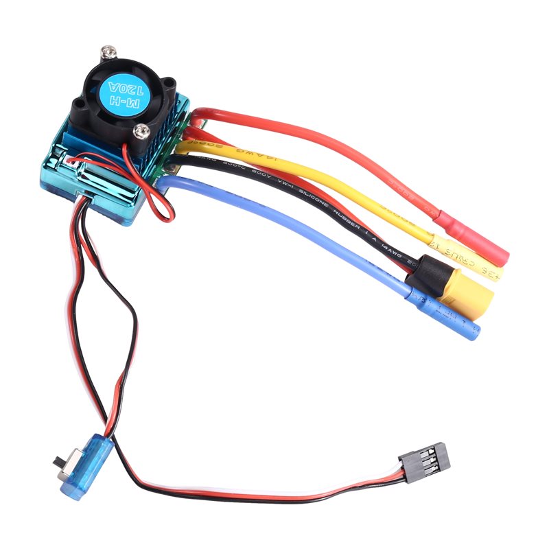 WOWFU-120A Brushless ESC Speed - огляд і ціна Banana Plug