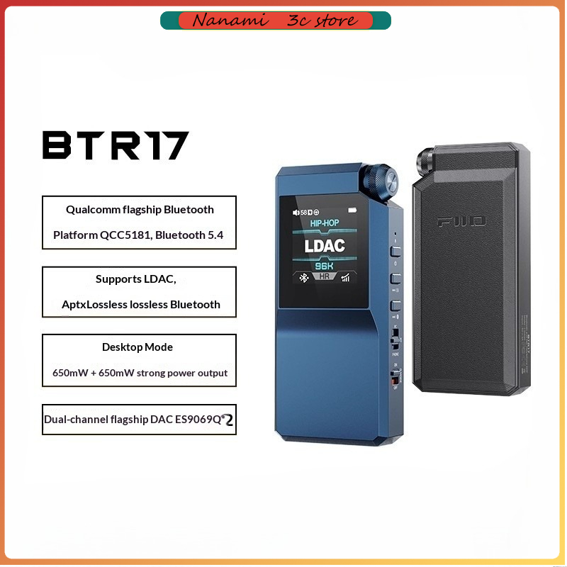 FiiO BTR17 Portable Bluetooth  - огляд і ціна Sbc Audio Amplifier