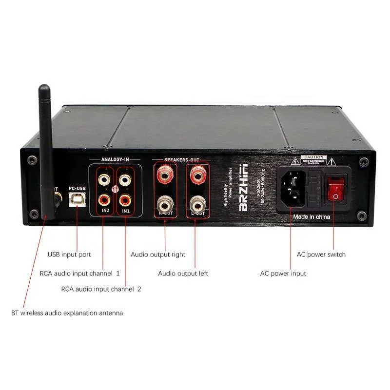 In stock BRZHIFI X10 High Powe - огляд і ціна Audio Dac