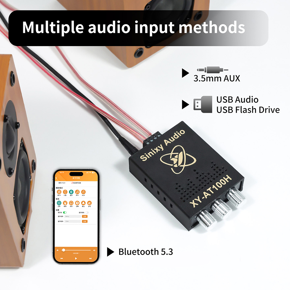 Sinixy Audio XY AT100H TWS Ste - огляд і ціна Sbc Audio Amplifier