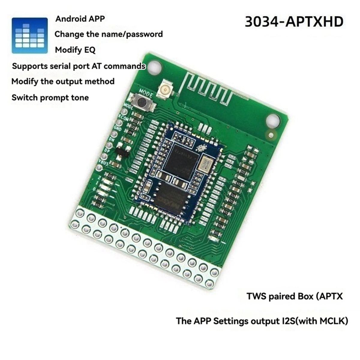 Y01A 2X QCC3034 Bluetooth 5.1  - огляд і ціна Sbc Audio Amplifier