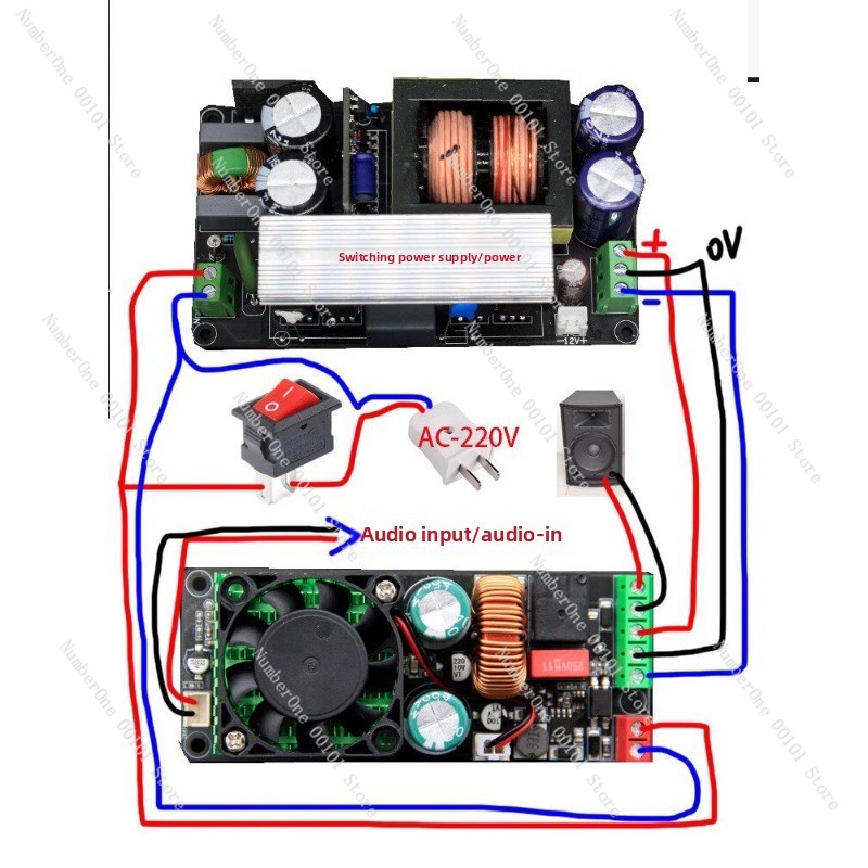 500W IRS2092S Class D Mono Amp - огляд і ціна Class D Amplifier