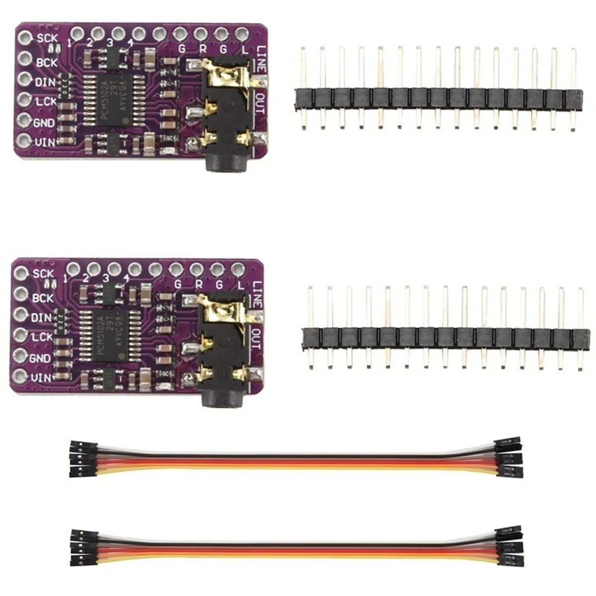 2Pcs IIS PCM5102A Decoder PCM5 - огляд і ціна Pcm5102