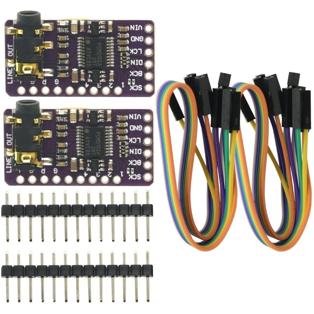 2Pcs IIS PCM5102A Decoder PCM5 - огляд і ціна Pcm5102