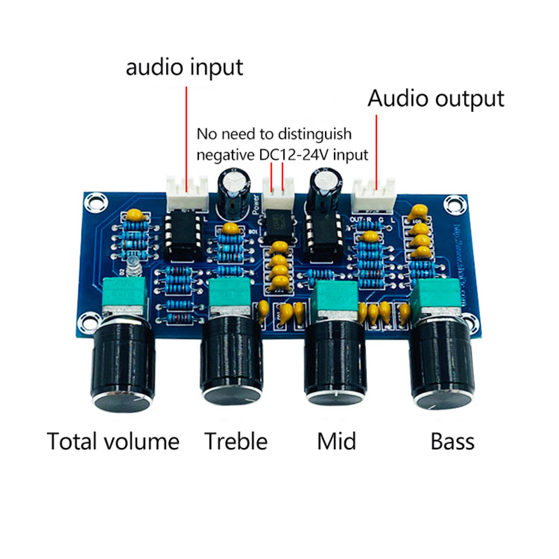 XH-A901 NE5532 Tone Board Prea - огляд і ціна Volume Control Board