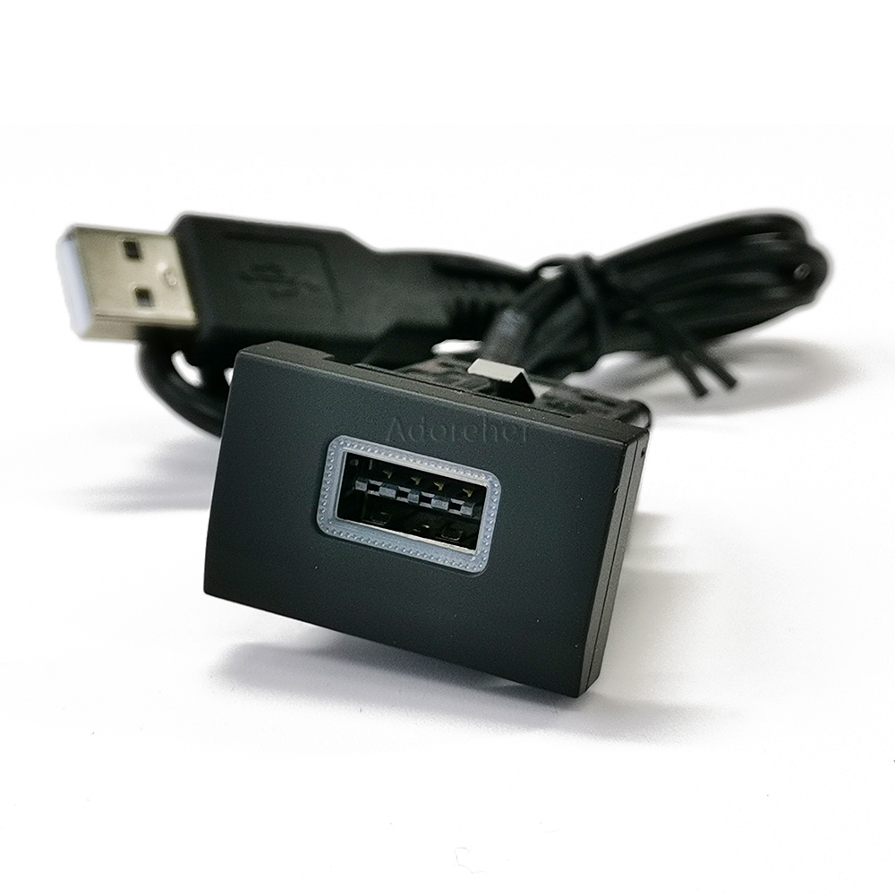 1PC Car USB Input Adapter Sock - огляд і ціна Audio Interface