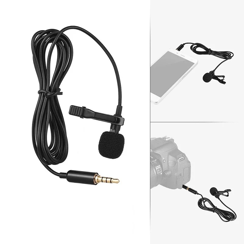 1-4pcs Portable USB Mini Laval - огляд і ціна Microphone Capsule