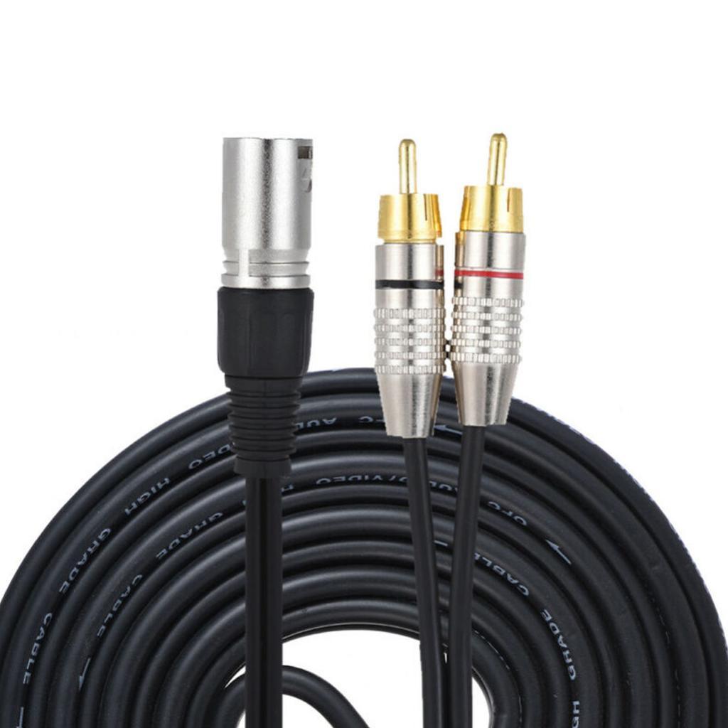 XLR Audio Splitter Cable to Rc - огляд і ціна Audio Cable Rca