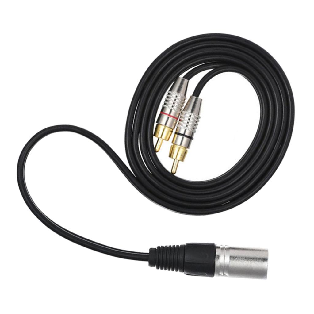 XLR Audio Splitter Cable to Rc - огляд і ціна Audio Cable Rca