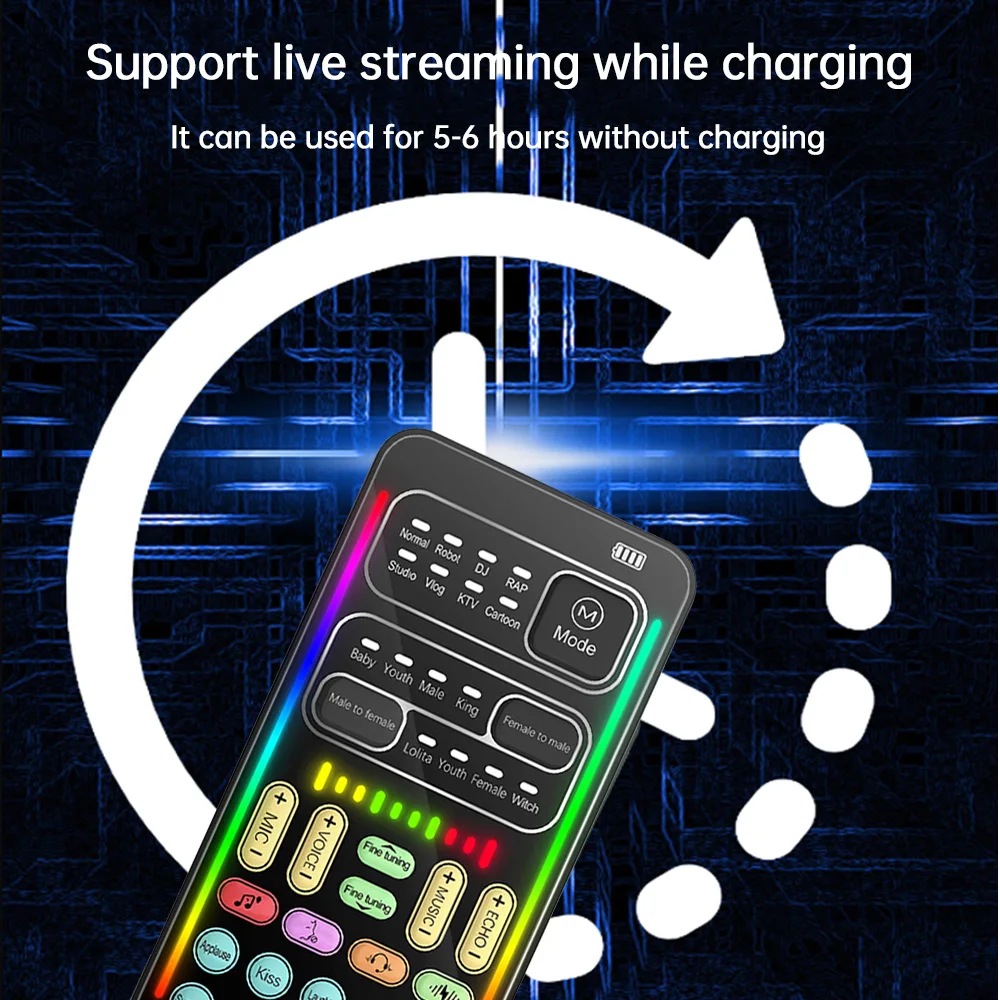 i9 Voice Changer Mini Multiple - огляд і ціна Condenser Microphone Kit