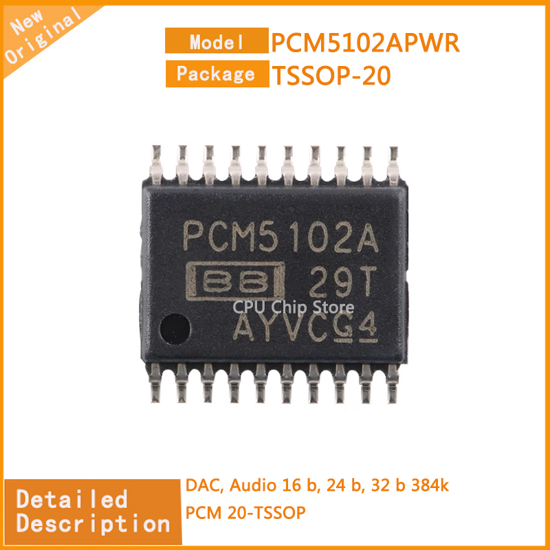 5Pcs/Lot   New Original  PCM51 - огляд і ціна Pcm5102