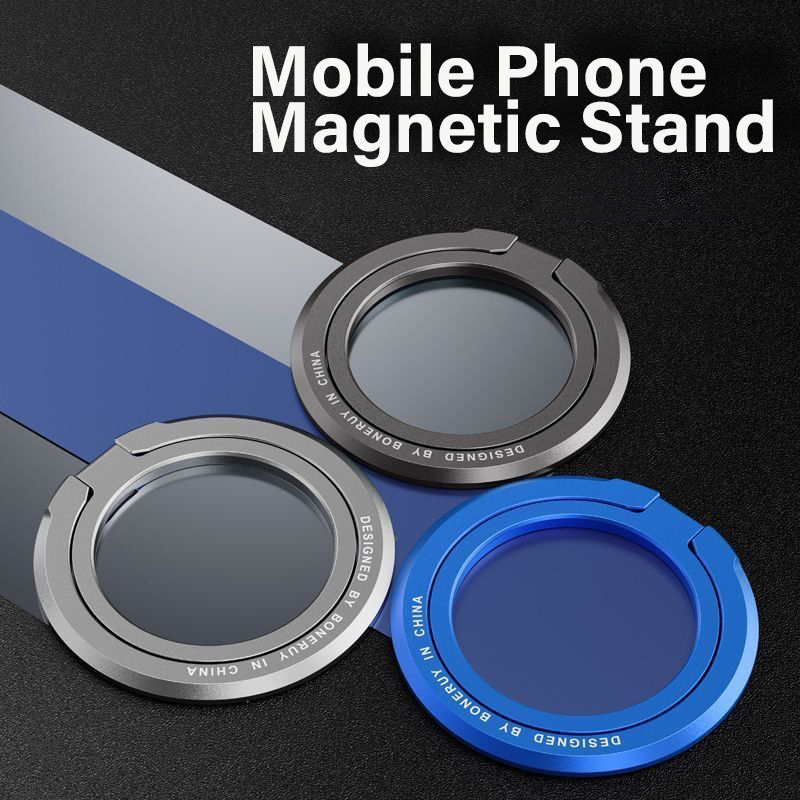 Magnetic Phone Ring Holder Sta - огляд і ціна Knob Aluminum