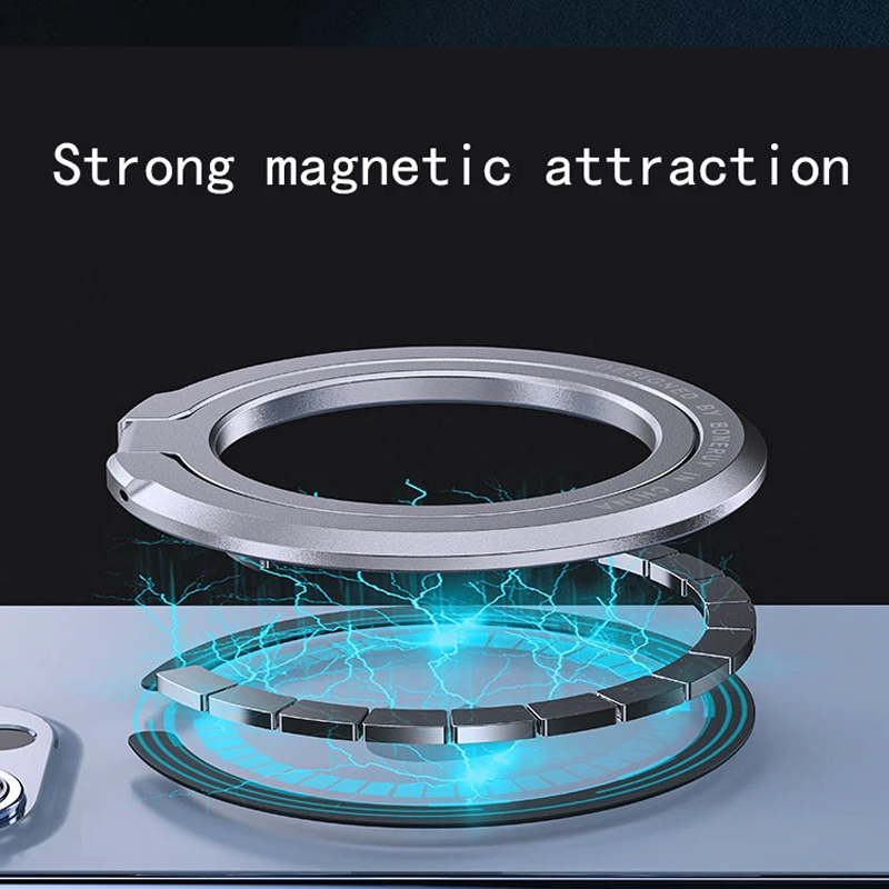 Magnetic Phone Ring Holder Sta - огляд і ціна Knob Aluminum