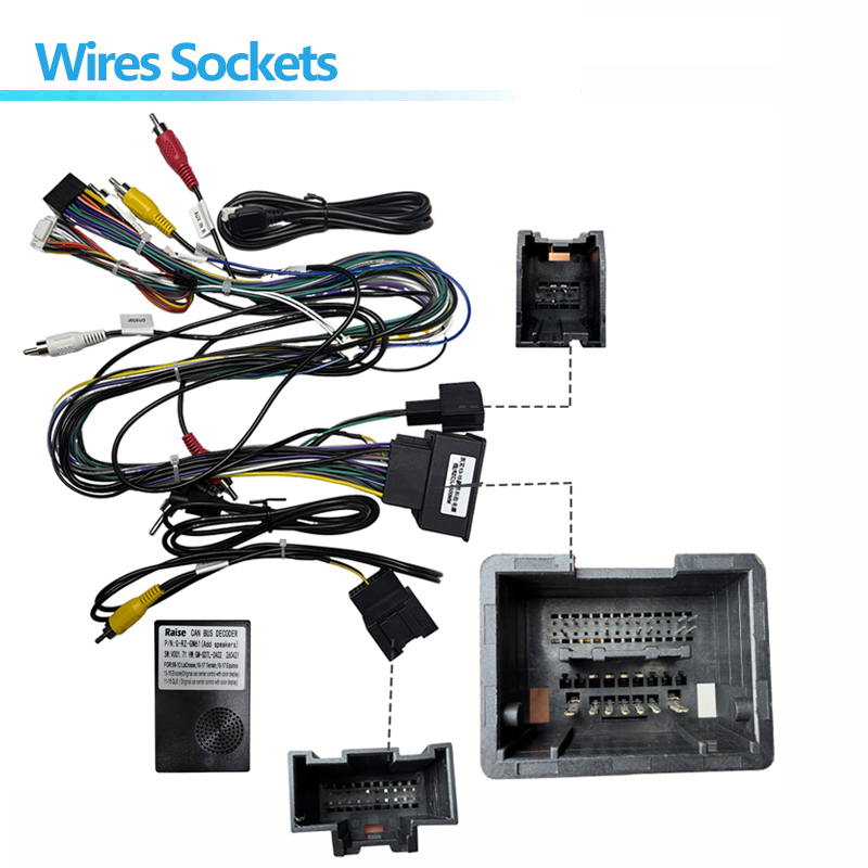 android Car radio Canbus Decod - огляд і ціна Audio Cable Rca