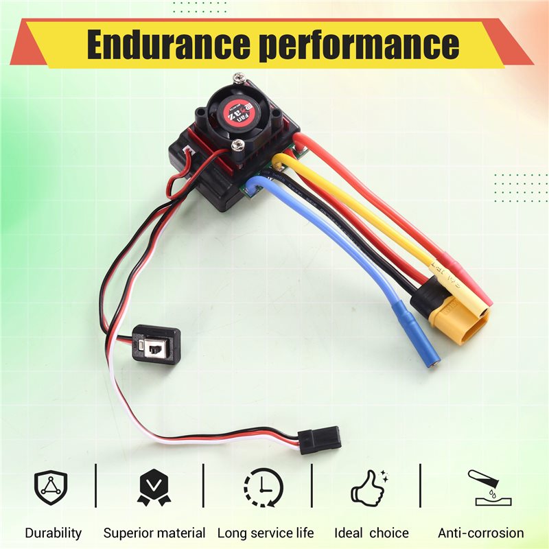 AINY-60A Brushless ESC Speed C - огляд і ціна Banana Plug