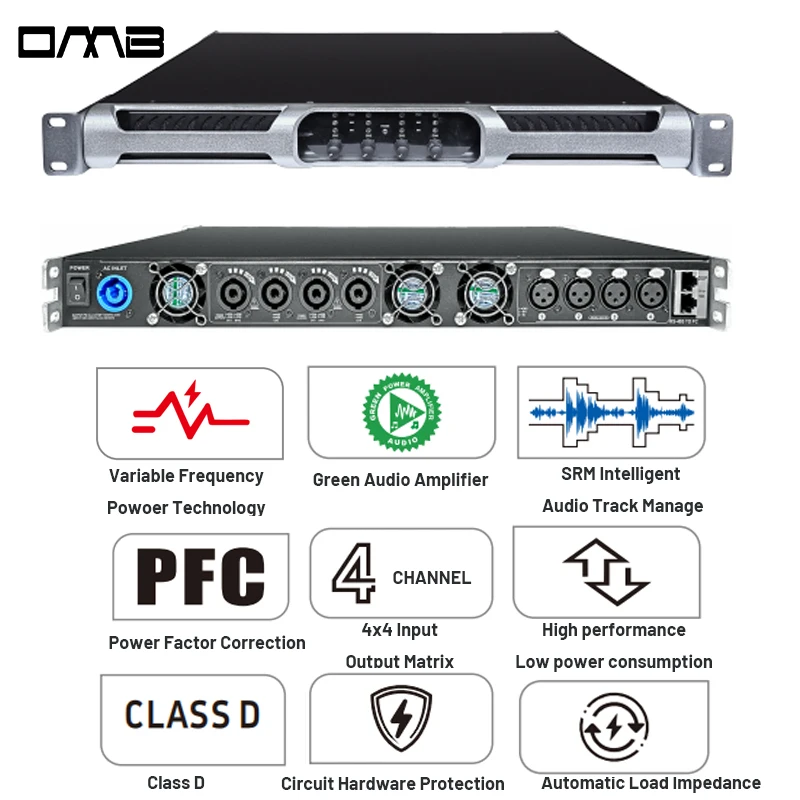 TLF PFA12KLedProfessional Audi - огляд і ціна Class D Amplifier