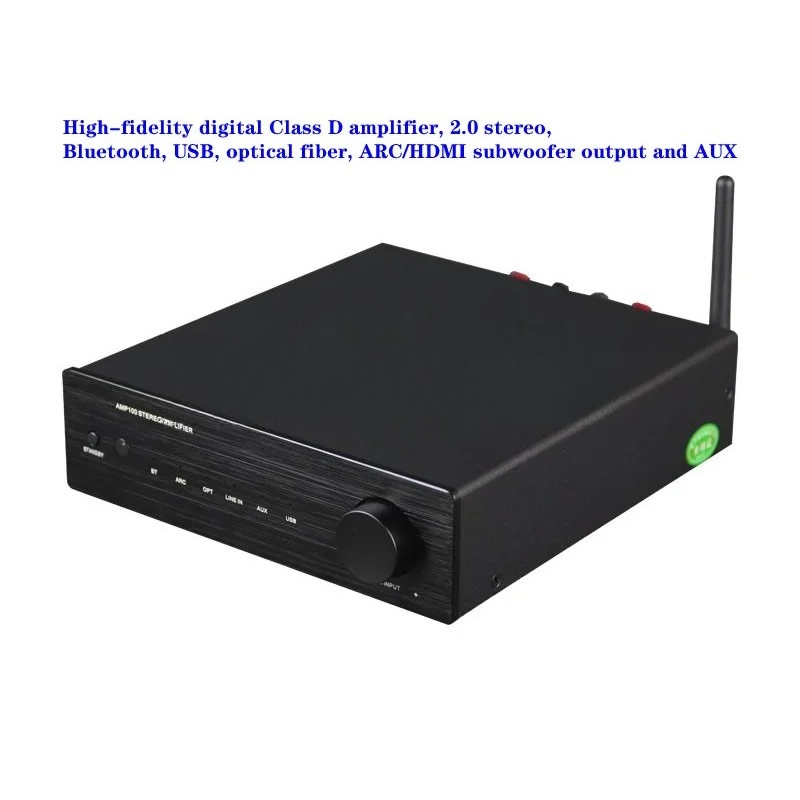 2*50W Class D Digital Amplifie - огляд і ціна Class D Amplifier
