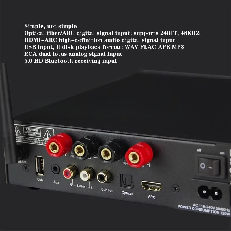 2*50W Class D Digital Amplifie - огляд і ціна Class D Amplifier
