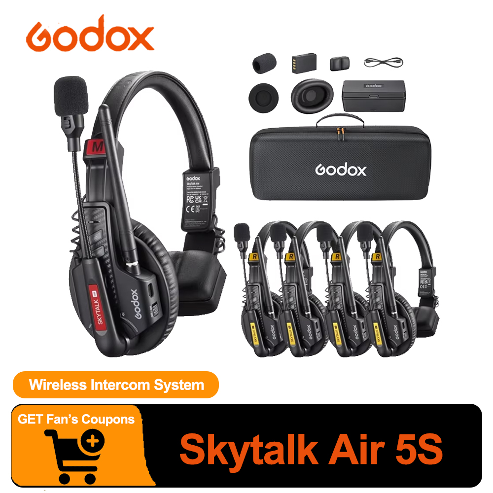 GODOX Skytalk Air 5S 2.4G Full - огляд і ціна Condenser Microphone Kit