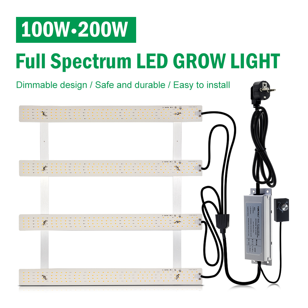 🌴100W 200W with Dimmable Switc - огляд і ціна Knob Aluminum