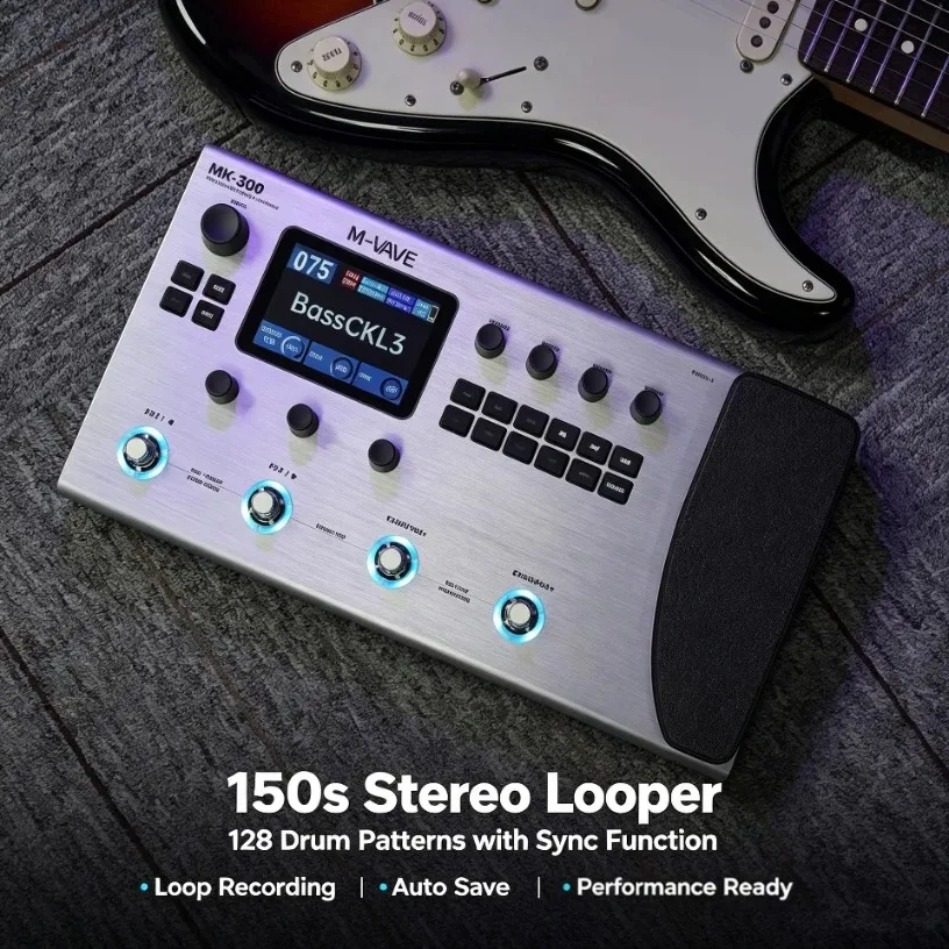 M-VAVE MK-300 Wireless Guitar  - огляд і ціна Audio Interface