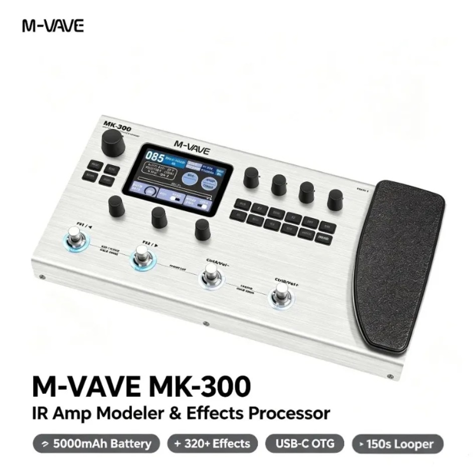 M-VAVE MK-300 Wireless Guitar  - огляд і ціна Audio Interface
