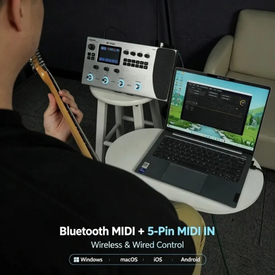 M-VAVE MK-300 Wireless Guitar  - огляд і ціна Audio Interface