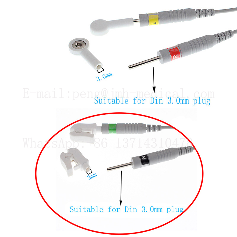 ECG EKG Lead Wires Holter Cabl - огляд і ціна Banana Plug