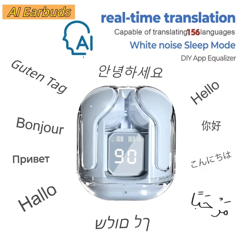AI Translation Bluetooth Earph - огляд і ціна Full Range Speaker