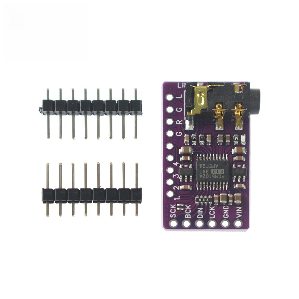 1/5pcs GY-PCM5102 Interface I2 - огляд і ціна Pcm5102