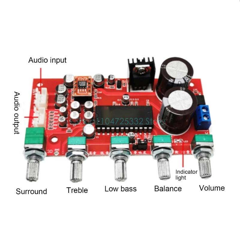 LM4610 Tone Preamp Sound Board - огляд і ціна Volume Control Board