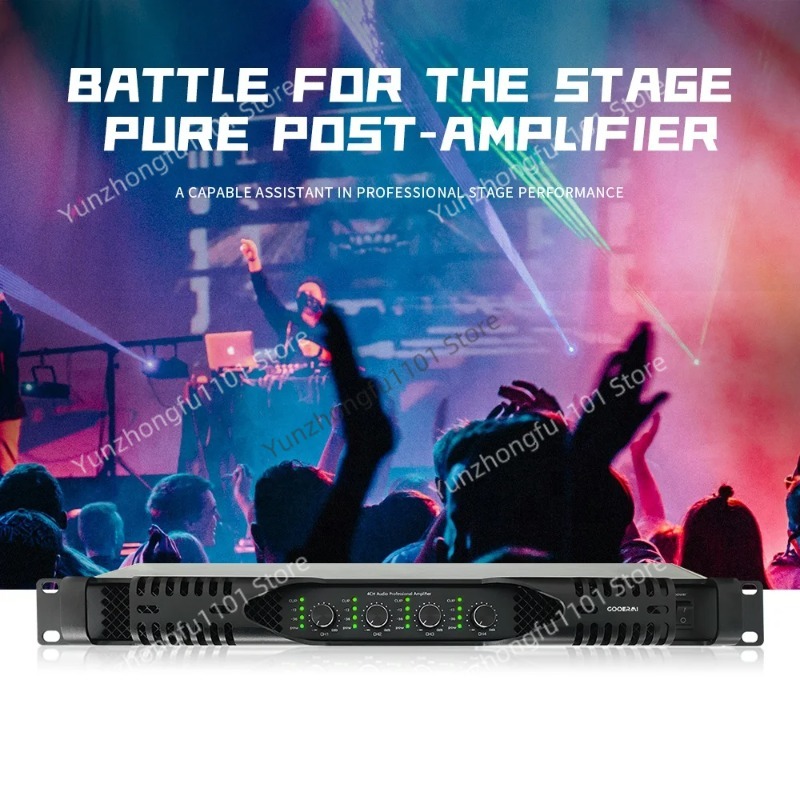 Digital Amplifier 4 * 2000W 4- - огляд і ціна Class D Amplifier