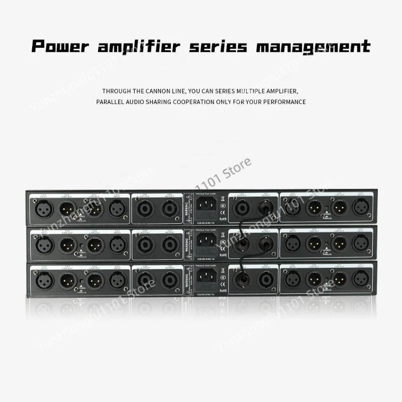 Digital Amplifier 4 * 2000W 4- - огляд і ціна Class D Amplifier