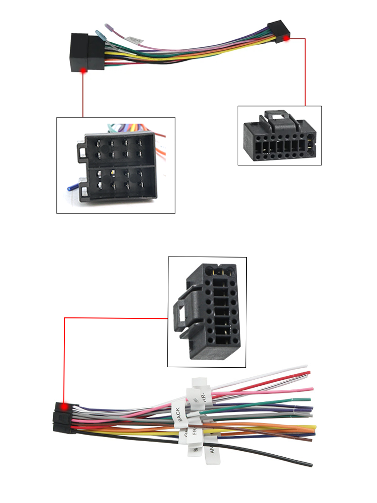 16 Pin Plug Cable ISO Standard - огляд і ціна Audio Cable Rca